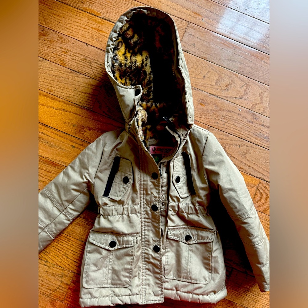 Girls size 4 waterproof winter jacket